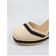 Women Platform Castaner 023477-4091 Tessa/201 Natural-Negro