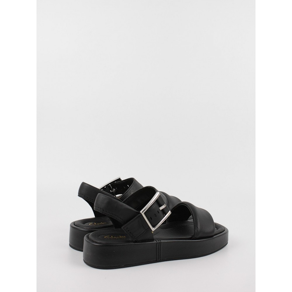 Women Sandals Clarks Alda Strap 26176257 Black