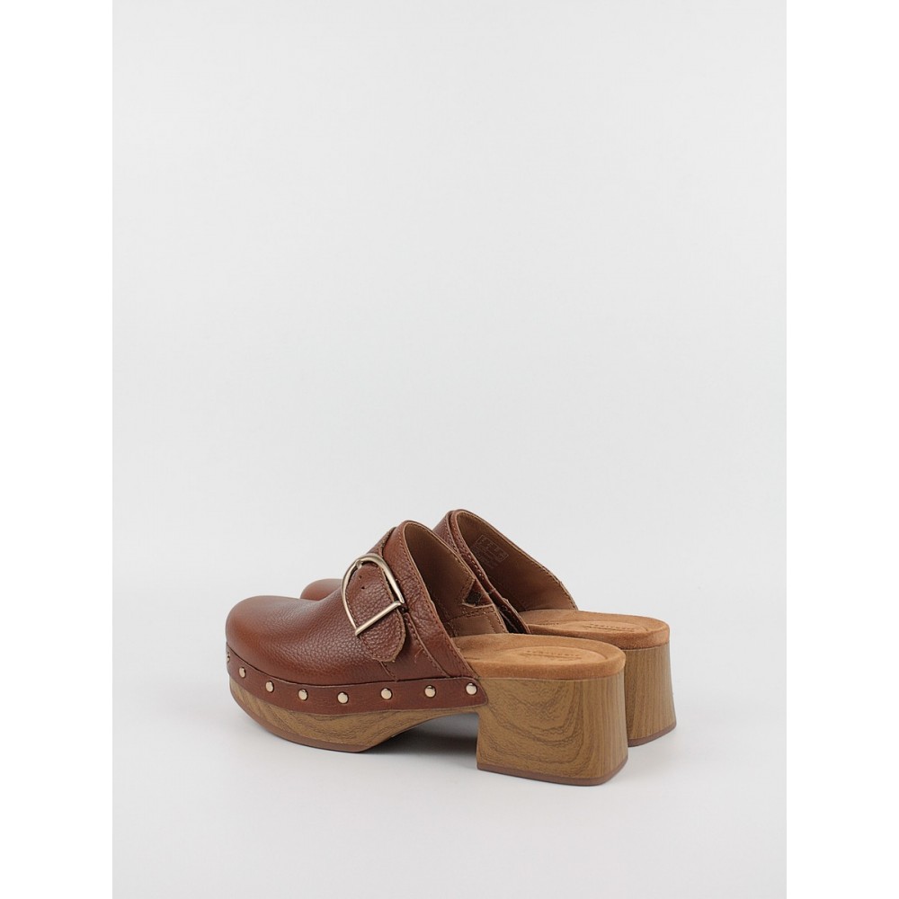 Women Mules Clarks Sivanne Sun 26177371 Lt Brown