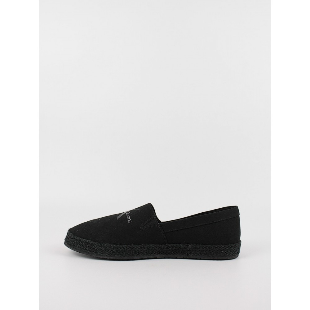 Ανδρικά Sneaker Calvin KLein Espadrille Slip On Ml YM0YM00935-0GT Μαύρο