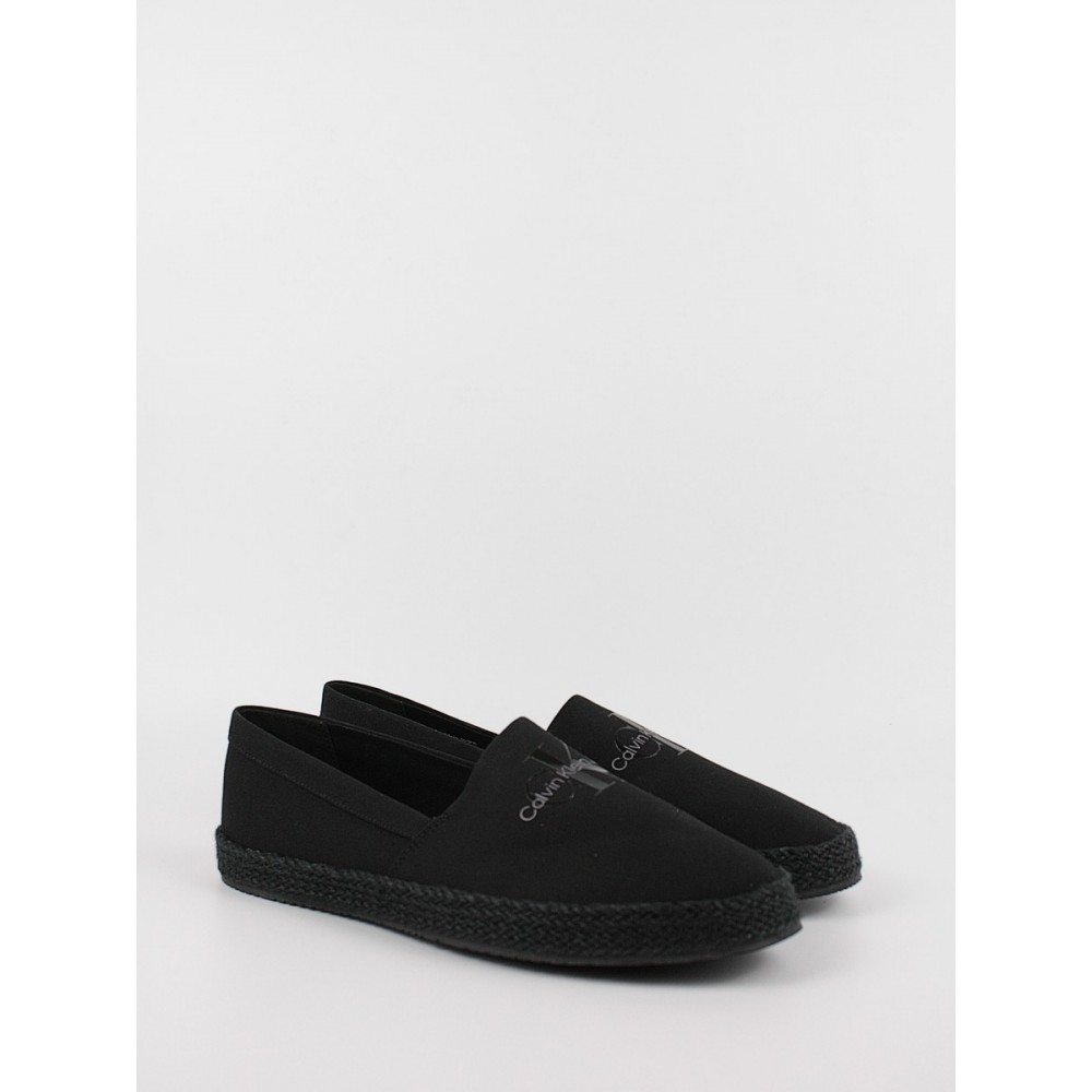 Ανδρικά Sneaker Calvin KLein Espadrille Slip On Ml YM0YM00935-0GT Μαύρο