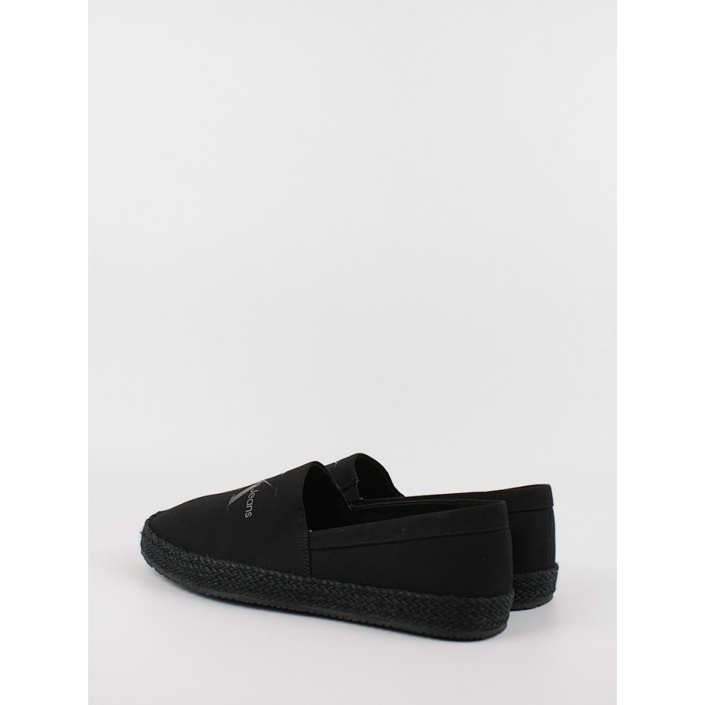 Ανδρικά Sneaker Calvin KLein Espadrille Slip On Ml YM0YM00935-0GT Μαύρο