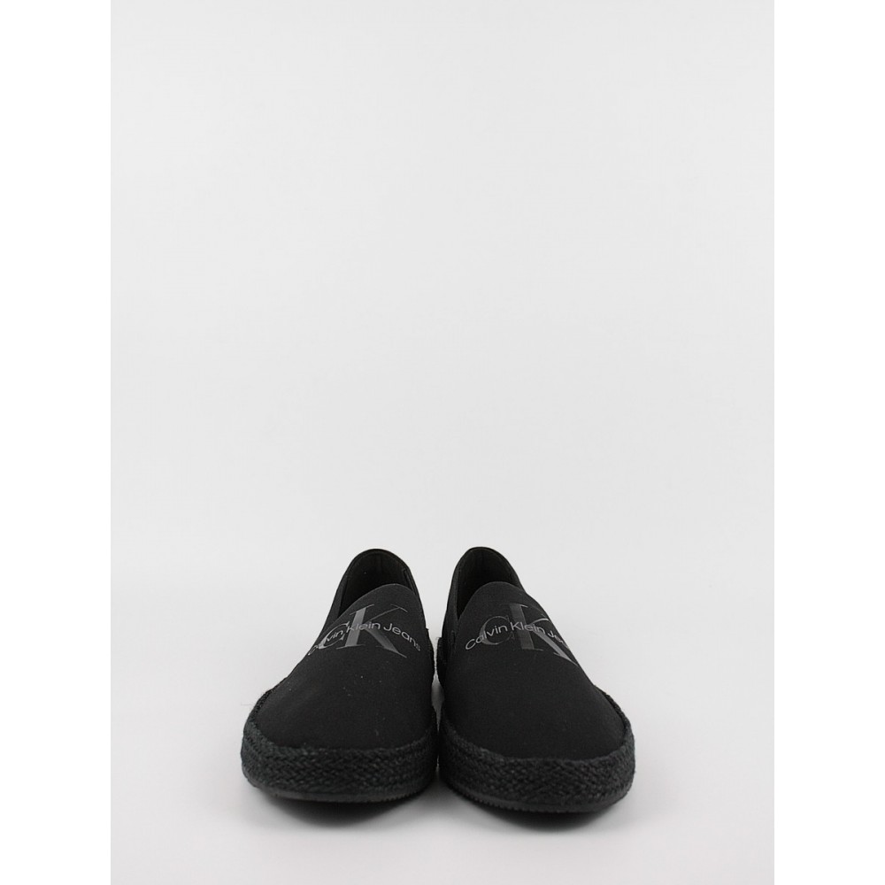 Ανδρικά Sneaker Calvin KLein Espadrille Slip On Ml YM0YM00935-0GT Μαύρο