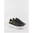 Women's Sneaker Us Polo Assn BRITNY001-BLK-GOL01 Black Women's Sneaker Us Polo Assn BRITNY001-BLK-GOL01 Black