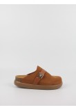 Women Mule Scholl Ivy Buckle Suede F31169-1170 Light Brown