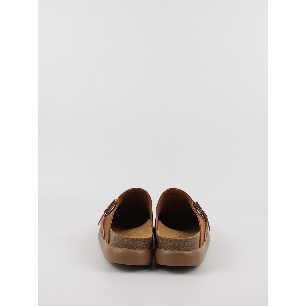 Γυναικείο Σαμπό Scholl Ivy Buckle Suede F31169-1170 Ταμπά