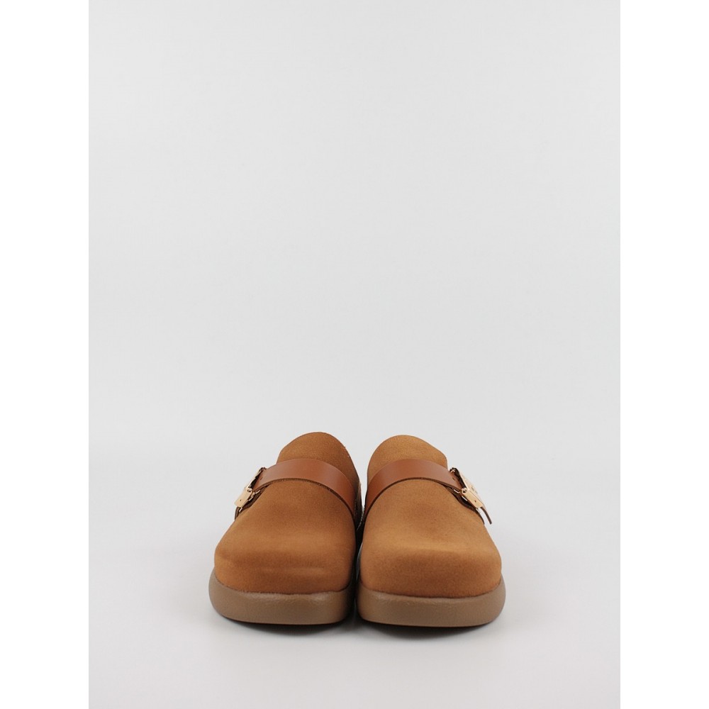 Γυναικείο Σαμπό Scholl Ivy Buckle Suede F31169-1170 Ταμπά