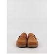 Women Mule Scholl Ivy Buckle Suede F31169-1170 Light Brown