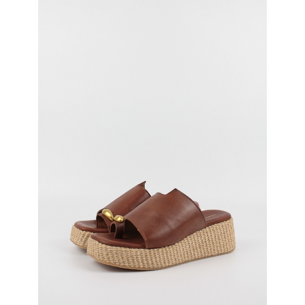 Women's Platform Komis-Komis B79 Light Brown