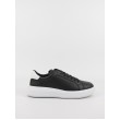 Men Sneaker Calvin KLein Low Top Lace Up Lth HM0HM01016-0GP Black