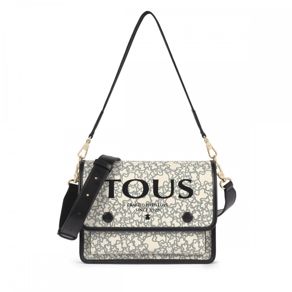 Women Bag Tous Bandolera M. Audree K Mini 2001576243 Biege-Negro