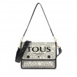 Women Bag Tous Bandolera M. Audree K Mini 2001576243 Biege-Negro