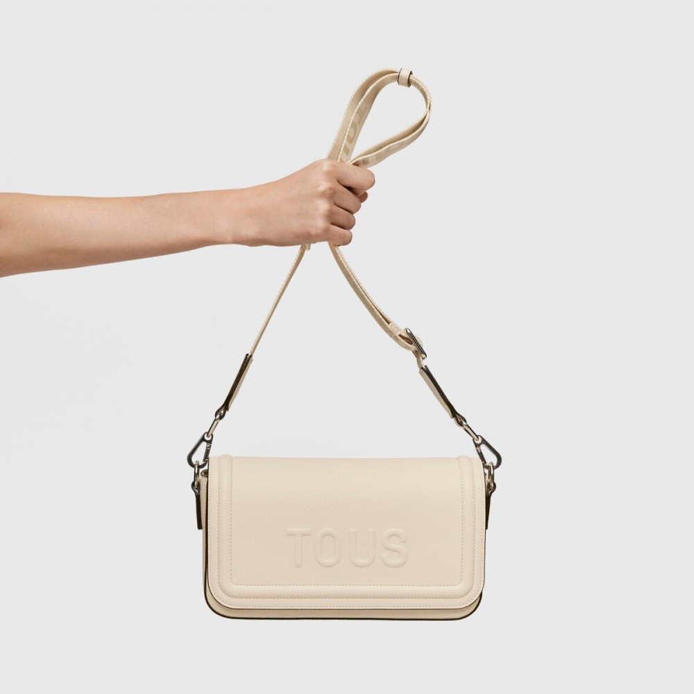 Women's Bag Tous La Rue New 2002019701 Biege