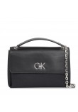 Women's Bag Calvin Klein Re-Lock Conv Shoulder Bag Jcq K60K611755-0GK  Black