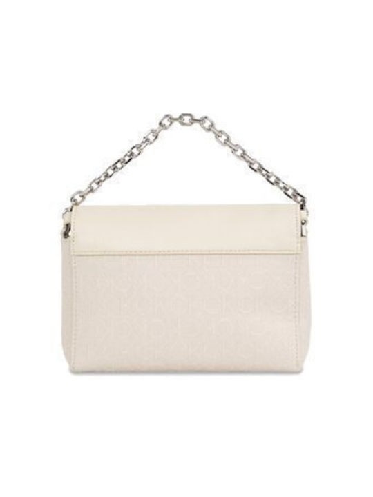 Γυναικεία Τσάντα Calvin Klein Re-Lock Mini Crossbody Bag K60K611989-PC4 Μπεζ