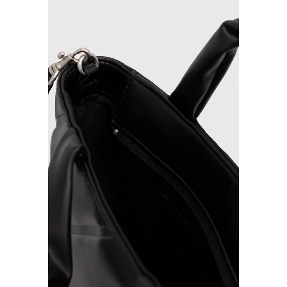 Γυναικεία Τσάντα Calvin Klein Quilted Micro Ew Tote 22 K60K611957-BEH Μαύρη