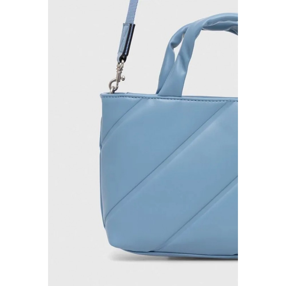 Women's Bag Calvin Klein Quilted Micro Ew Tote 22 K60K611957-CEZ Blue