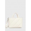Women's Bag Calvin Klein Quilted Micro Ew Tote 22 K60K611957-YAZ Ecru