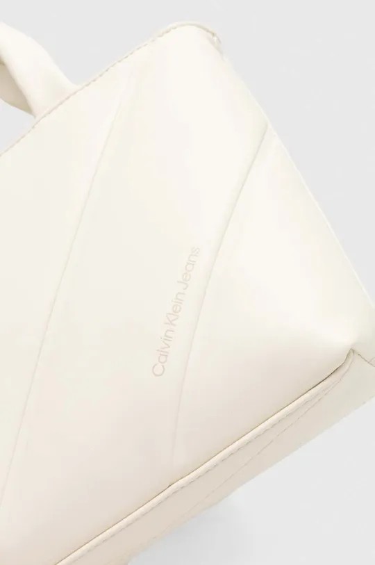 Γυναικεία Τσάντα Calvin Klein Quilted Micro Ew Tote 22 K60K611957-YAZ Εκρού