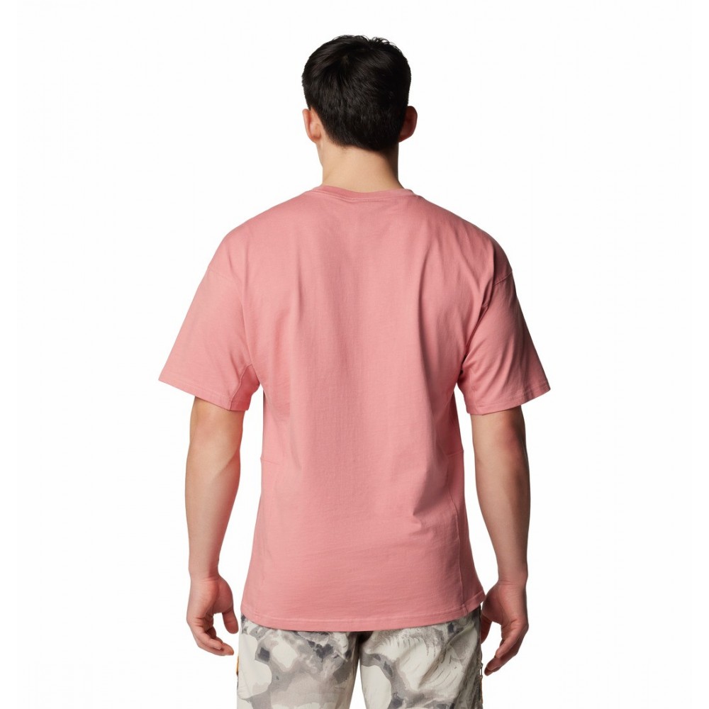 Men's Columbia Painted Peak™ Knit SS Top 2074481-629 Pink Agave
