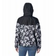 Women's Jacket Columbia Flash Challenger™ Novelty Windbreaker 1989503-014 Black-White