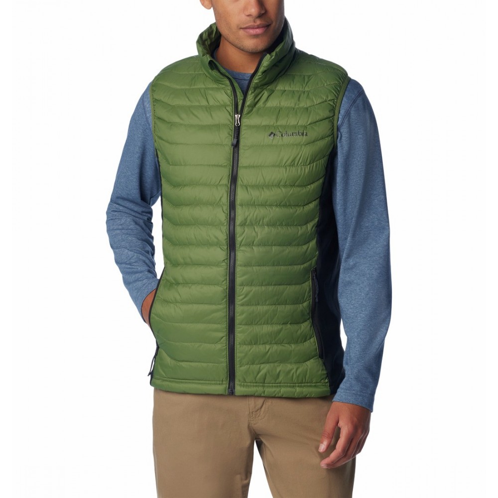 Ανδρικό Γιλέκο Columbia Powder Pass™ Vest 1842414-352 Χακί