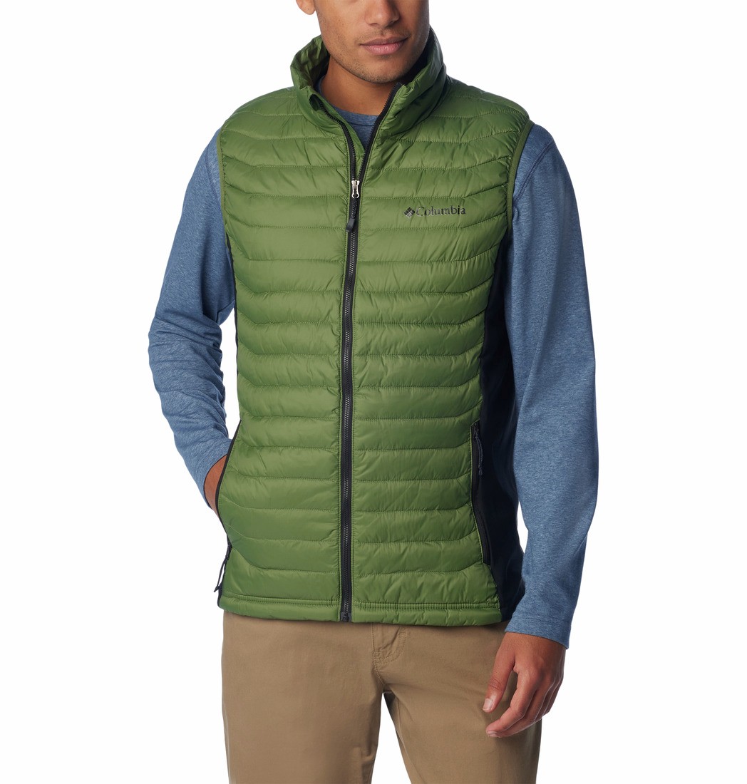 Men's Vest Columbia Powder Pass™ Vest 1842414-352 Matcha