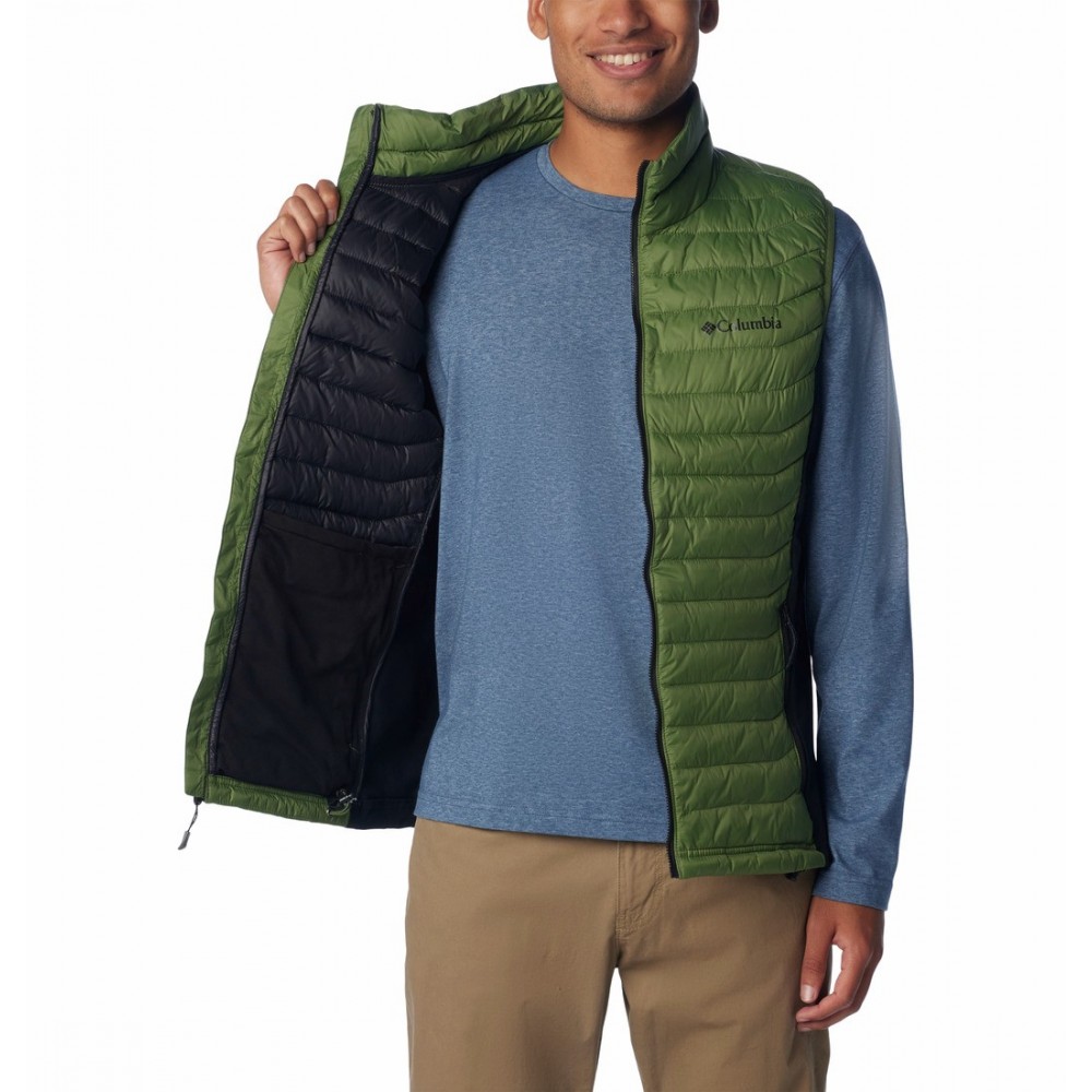 Men's Vest Columbia Powder Pass™ Vest 1842414-352 Matcha