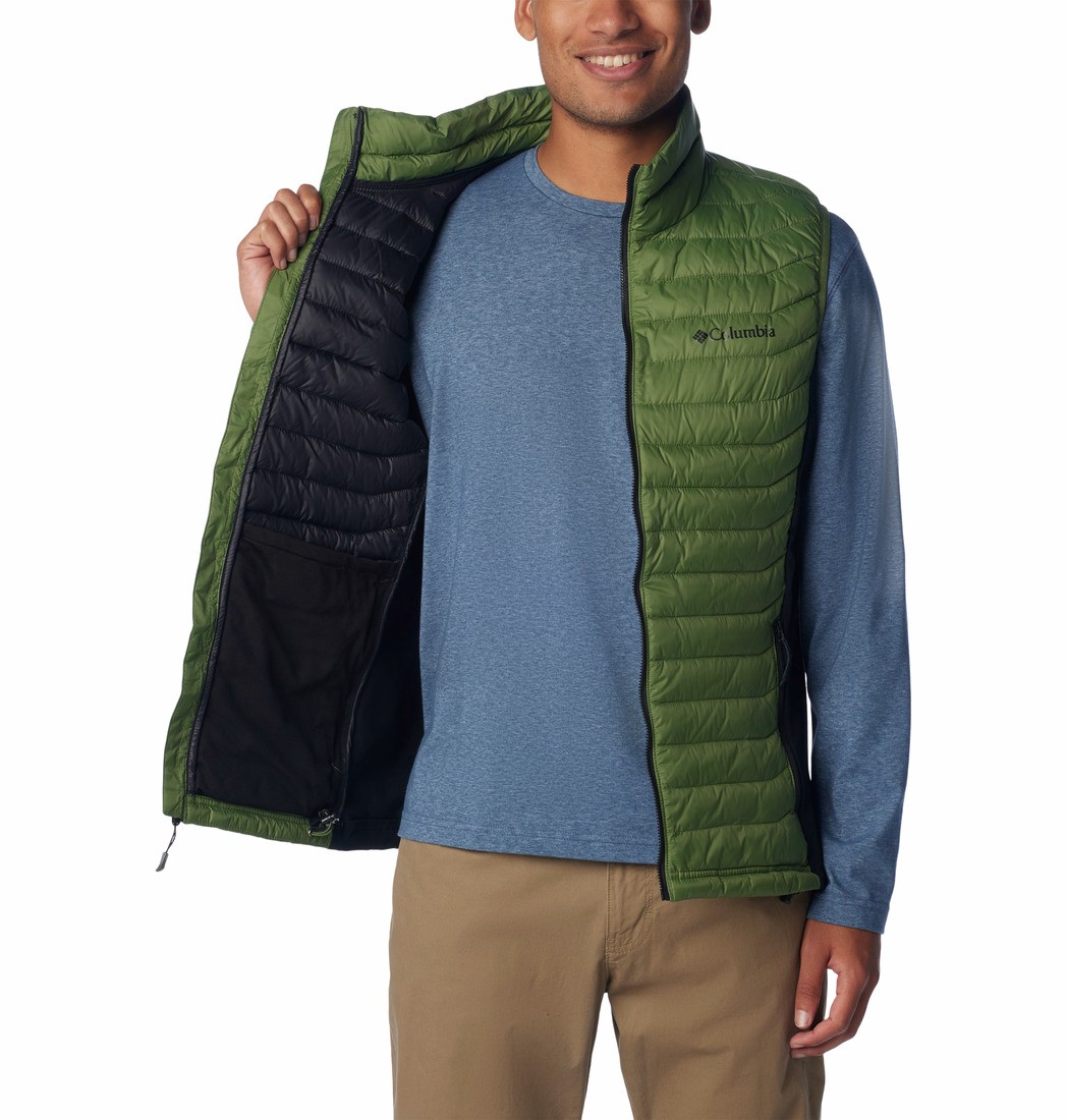 Men's Vest Columbia Powder Pass™ Vest 1842414-352 Matcha