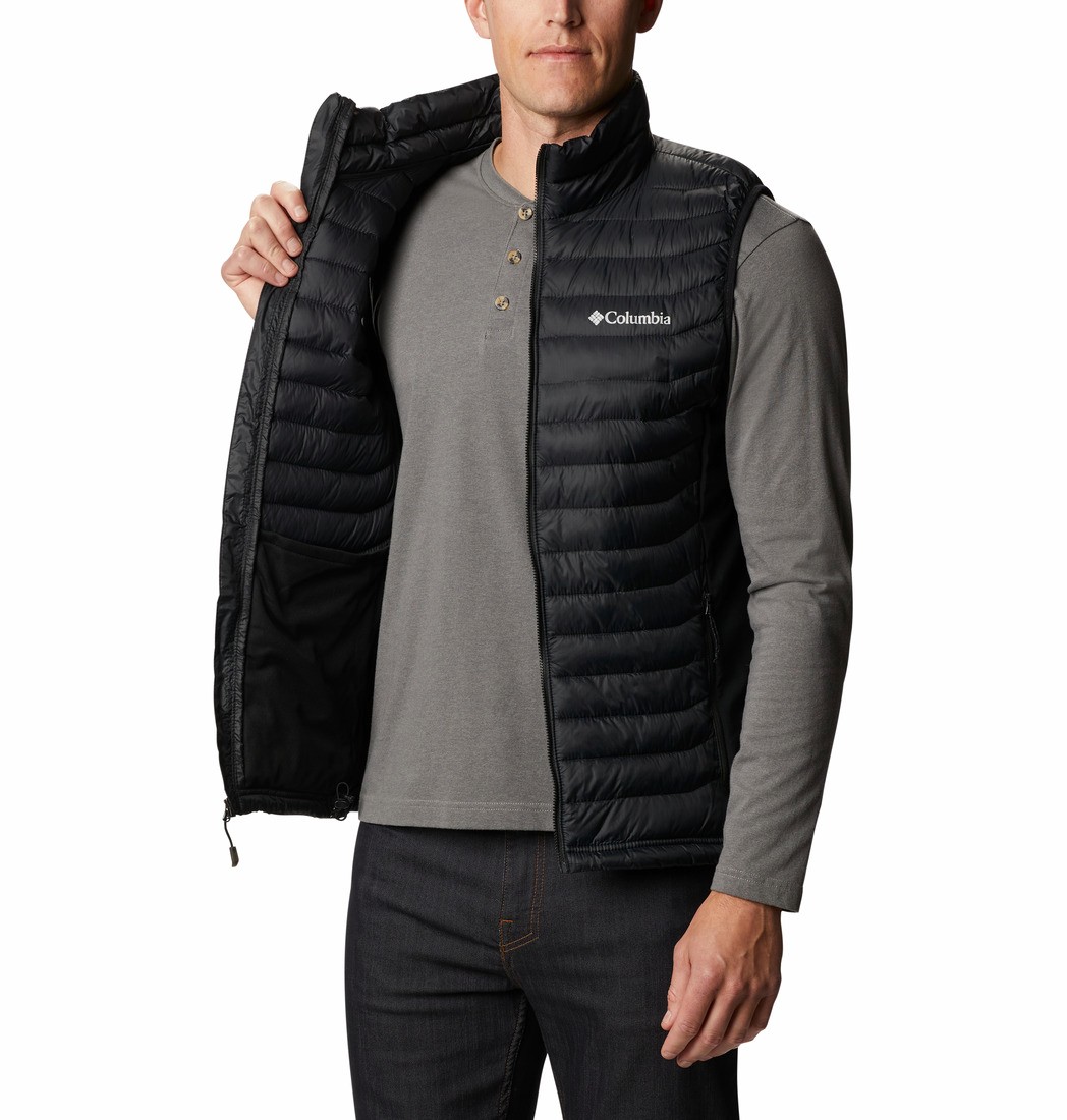 Men's Vest Columbia Powder Pass™ Vest 1842414-010 Black