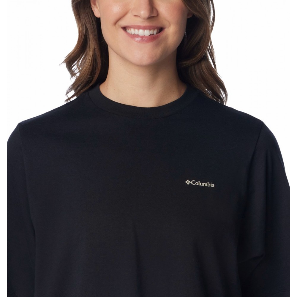 Women's Columbia North Cascades™ Graphic SS Tee 2036593-010 Black