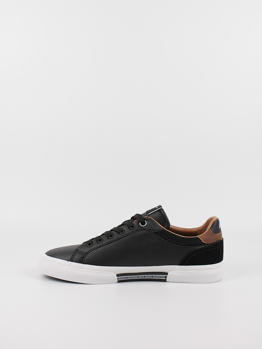 Men Sneaker Pepe Jeans London Kenton Court PMS30839-999 Black