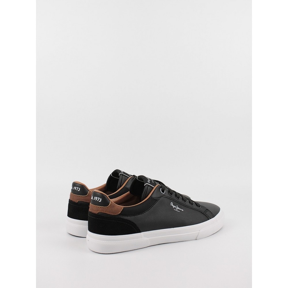 Ανδρικό Sneaker Pepe Jeans London Kenton Court PMS30839-999 Μαύρο