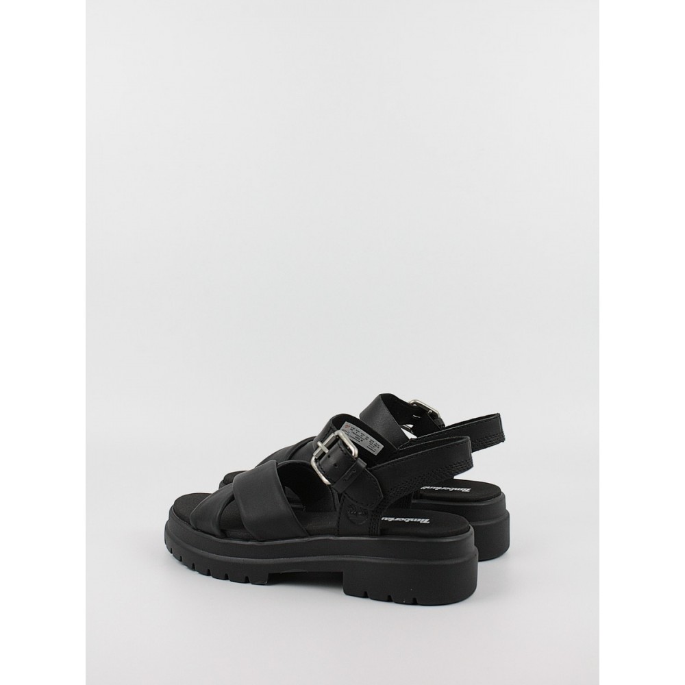 Women Timberland London Vibe Ankle Strap TB0A2QVJ015 Black