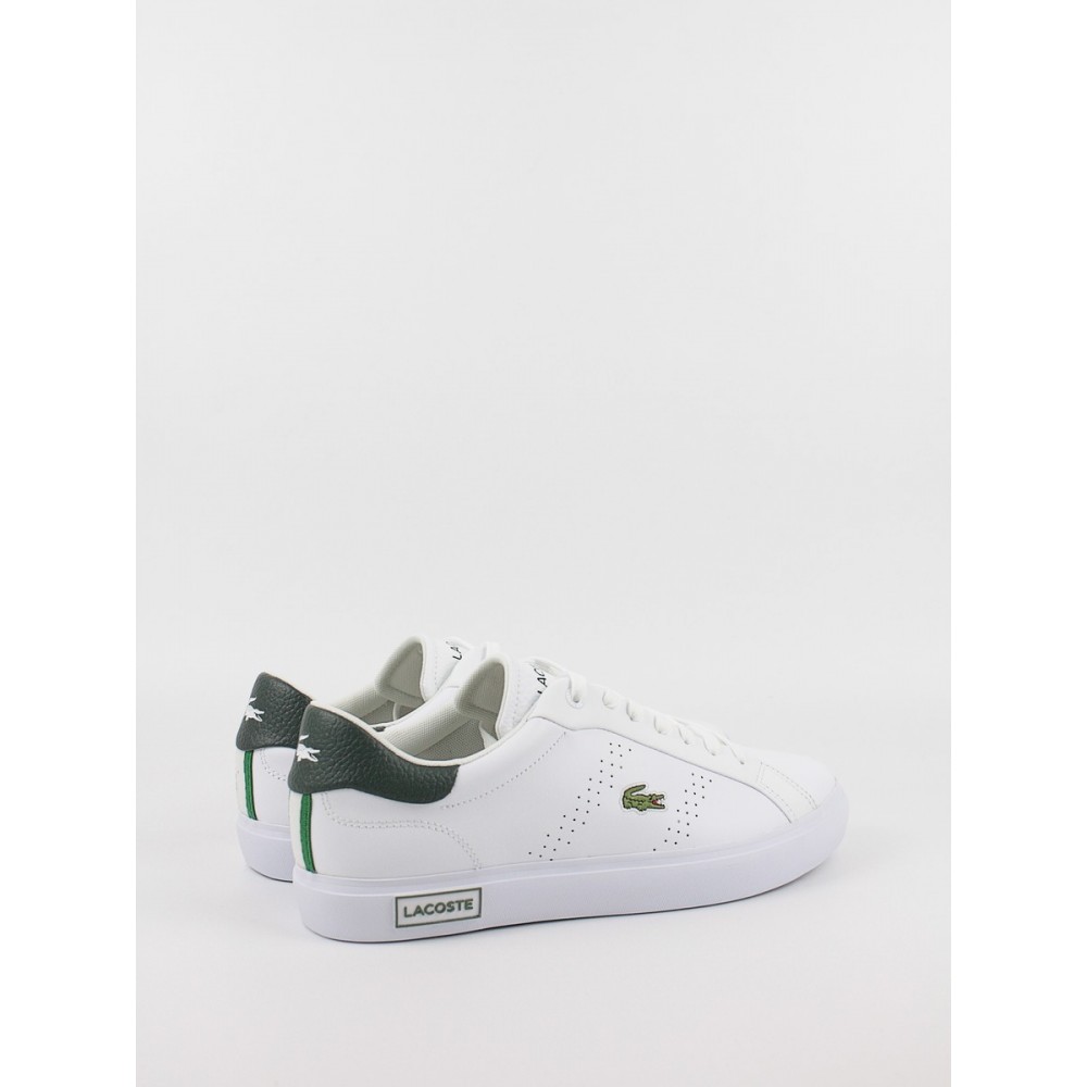 Men Sneaker Lacoste Powercourt 2.0 124 3 Sma 47SMA01101R5 White