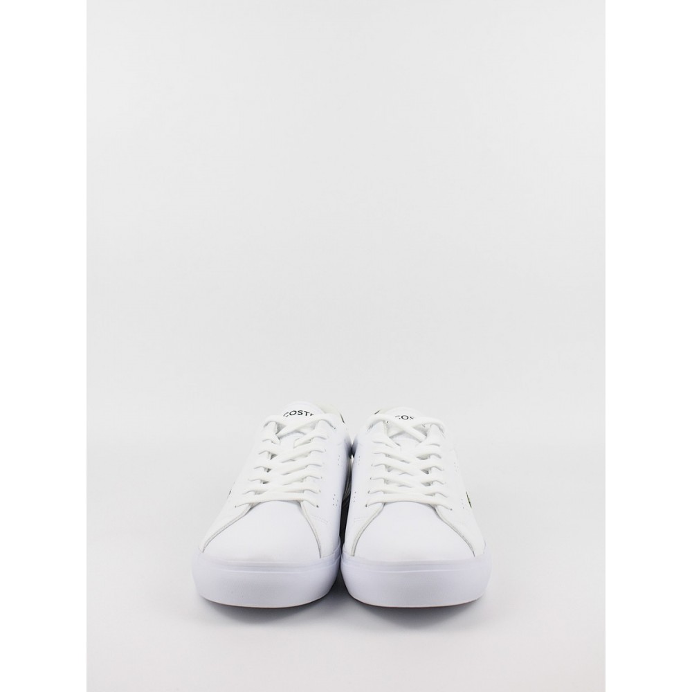 Ανδρικό Sneaker Lacoste Powercourt 2.0 124 3 Sma 47SMA01101R5 Ασπρο