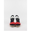 Γυναικεία Πλατφόρμα Tommy Hilfiger Stripes Wedge Sandal FW0FW08053-0G0 Κόκκινο-Ασπρο