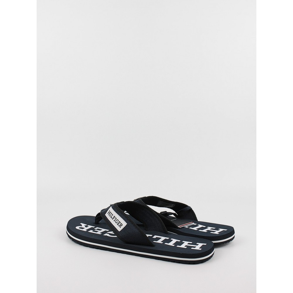 Ανδρική Σαγιονάρα Tommy Hilfiger Patch Hilfiger Beach Sandal FM0FM05024-DW5 Μπλε