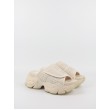 Women's Mule Buffallo Binary Pool BUF1602198 Cream