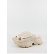 Women's Mule Buffallo Binary Pool BUF1602198 Cream