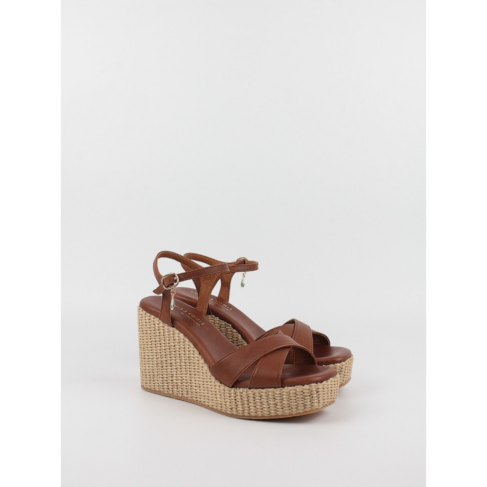 Women's Wedge Komis-Komis B405 Lt Brown