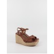 Women's Wedge Komis-Komis B405 Lt Brown