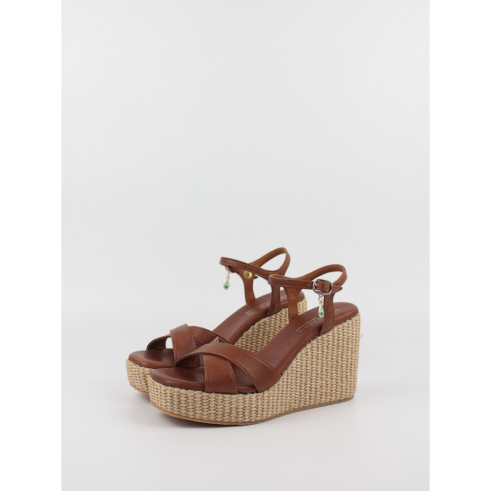 Women's Wedge Komis-Komis B405 Lt Brown