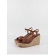 Women's Wedge Komis-Komis B405 Lt Brown