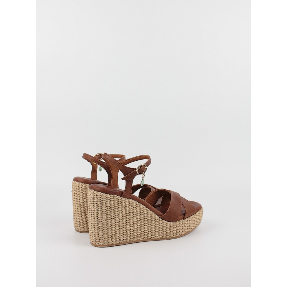 Women's Wedge Komis-Komis B405 Lt Brown