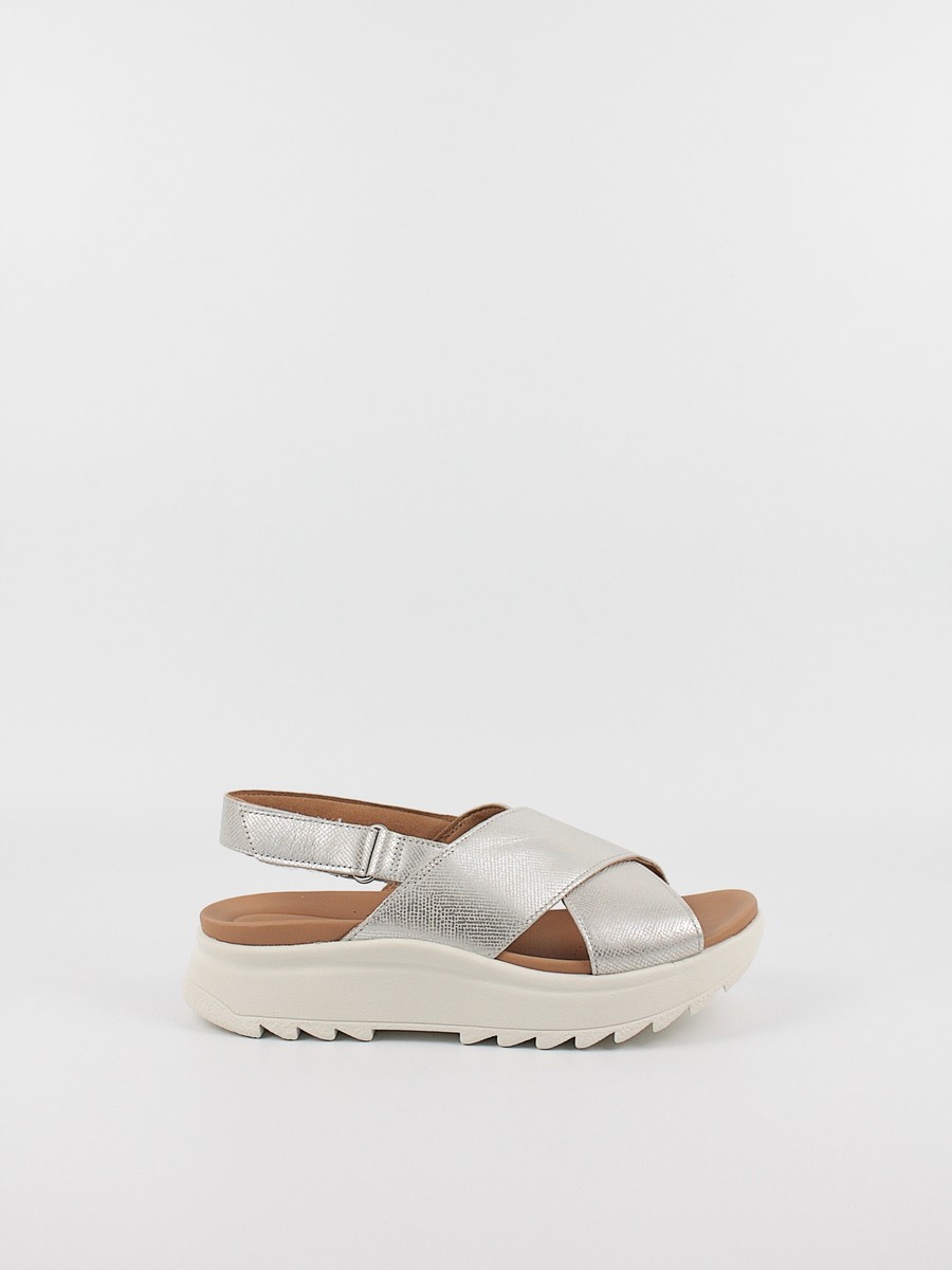 Women Sandal Clarks Dashlite Wish 26171951 Silver