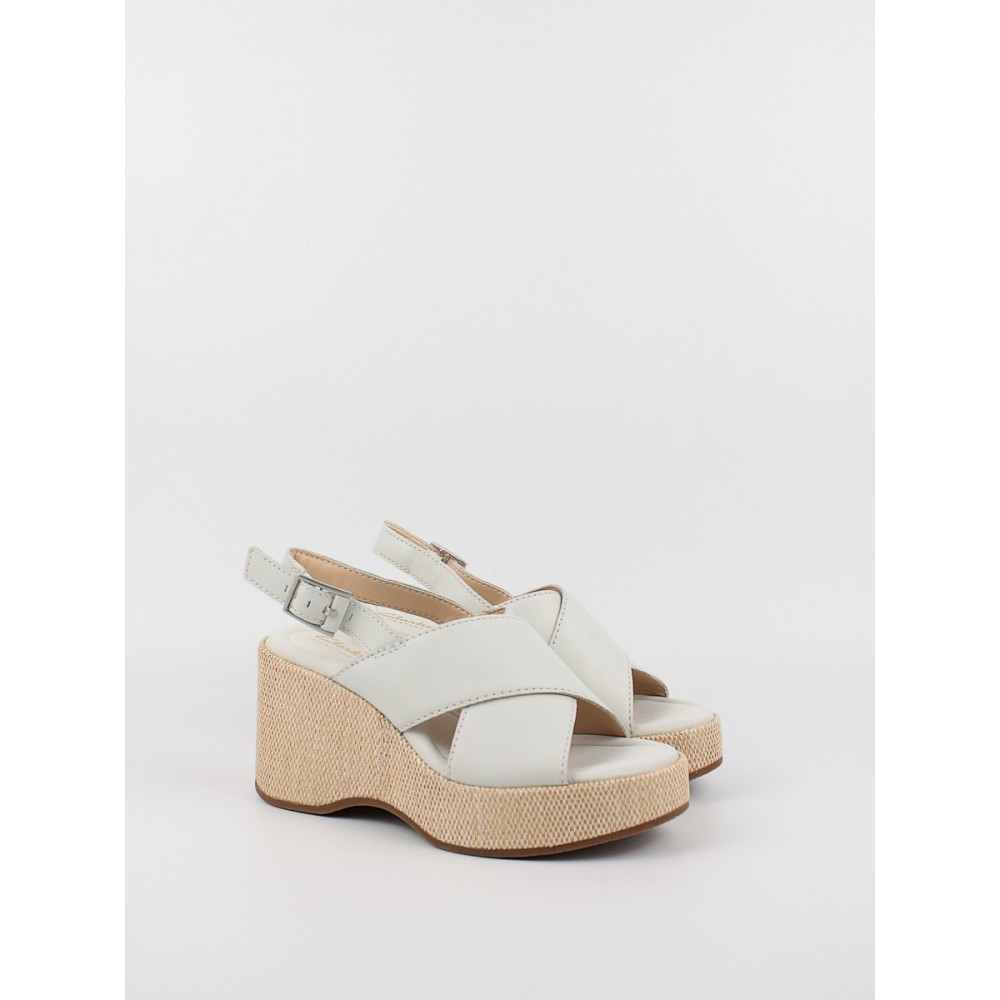 Women Platform Clarks Manon Wish 26176301 Off White