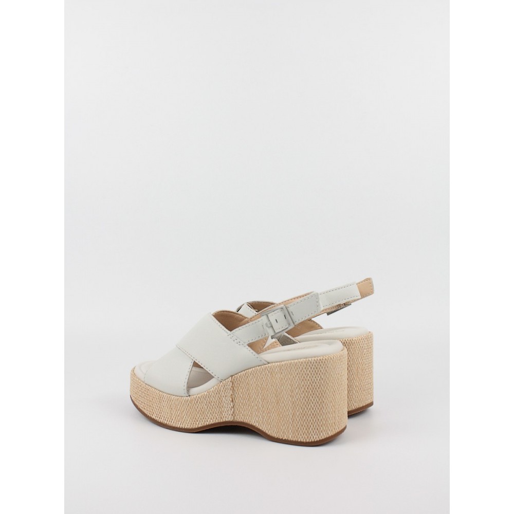 Women Platform Clarks Manon Wish 26176301 Off White