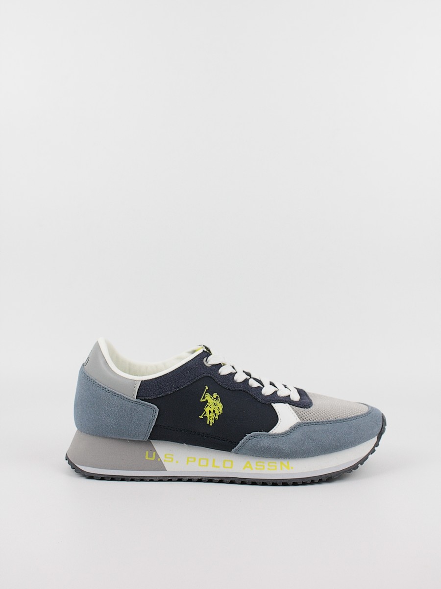 Ανδρικό Sneaker Us Polo Assn CLEEF006-DBL-LGR04 Μπλε