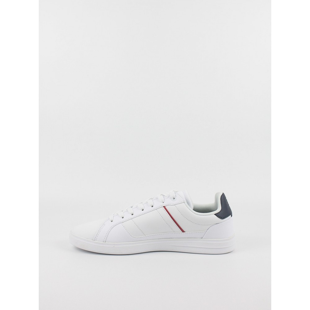 Ανδρικό Sneaker Lacoste Europa Pro Tri 45SMA0117407 Ασπρο